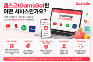 겜스고란 어떤 서비스인가?