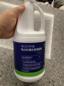 세스코마이랩마스터배수관세정제