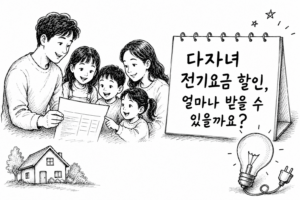 다자녀 전기요금 할인