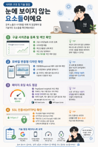 사이트구조 기술점검